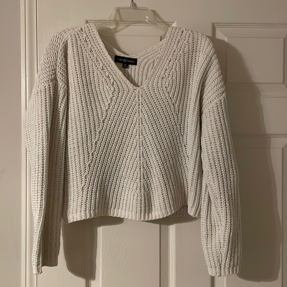 Med knitted cream sweater - Picture 1 of 2